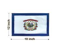 12"x18" West Virginia Nylon Outdoor Flag